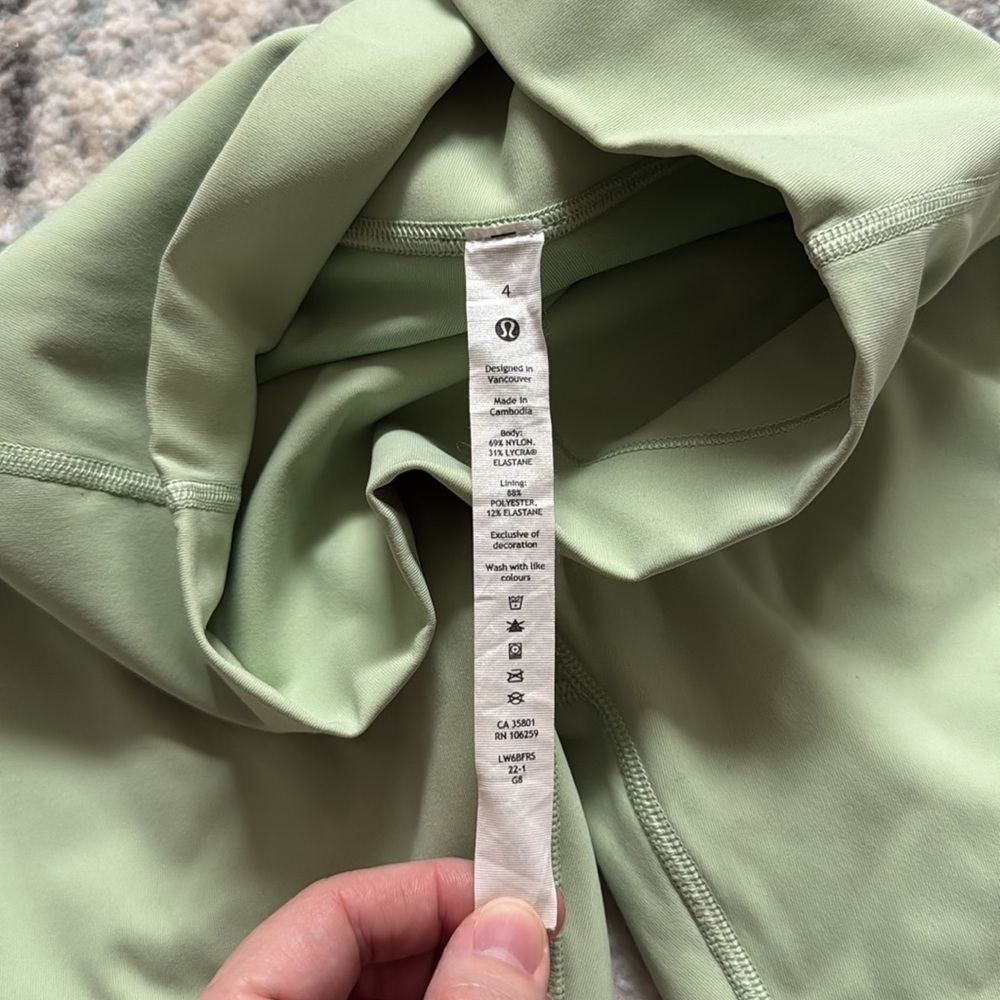 Lululemon Wunder Under High-Rise Crop 21" *Full-On Luxtreme - Picture 3 of 8